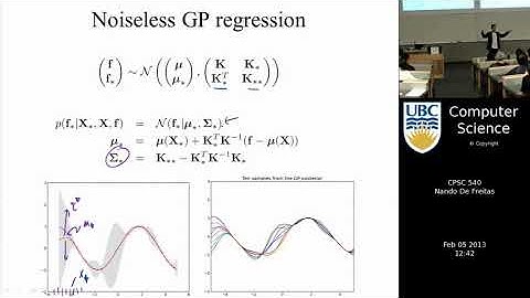 Machine learning | 9. Gaussian processes | Free Online Course
