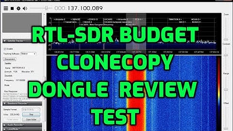 RTL-SDR Clone Budget copy-Test and partial review