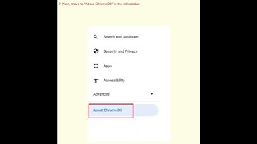 Update Chrome OS on Your Chromebook