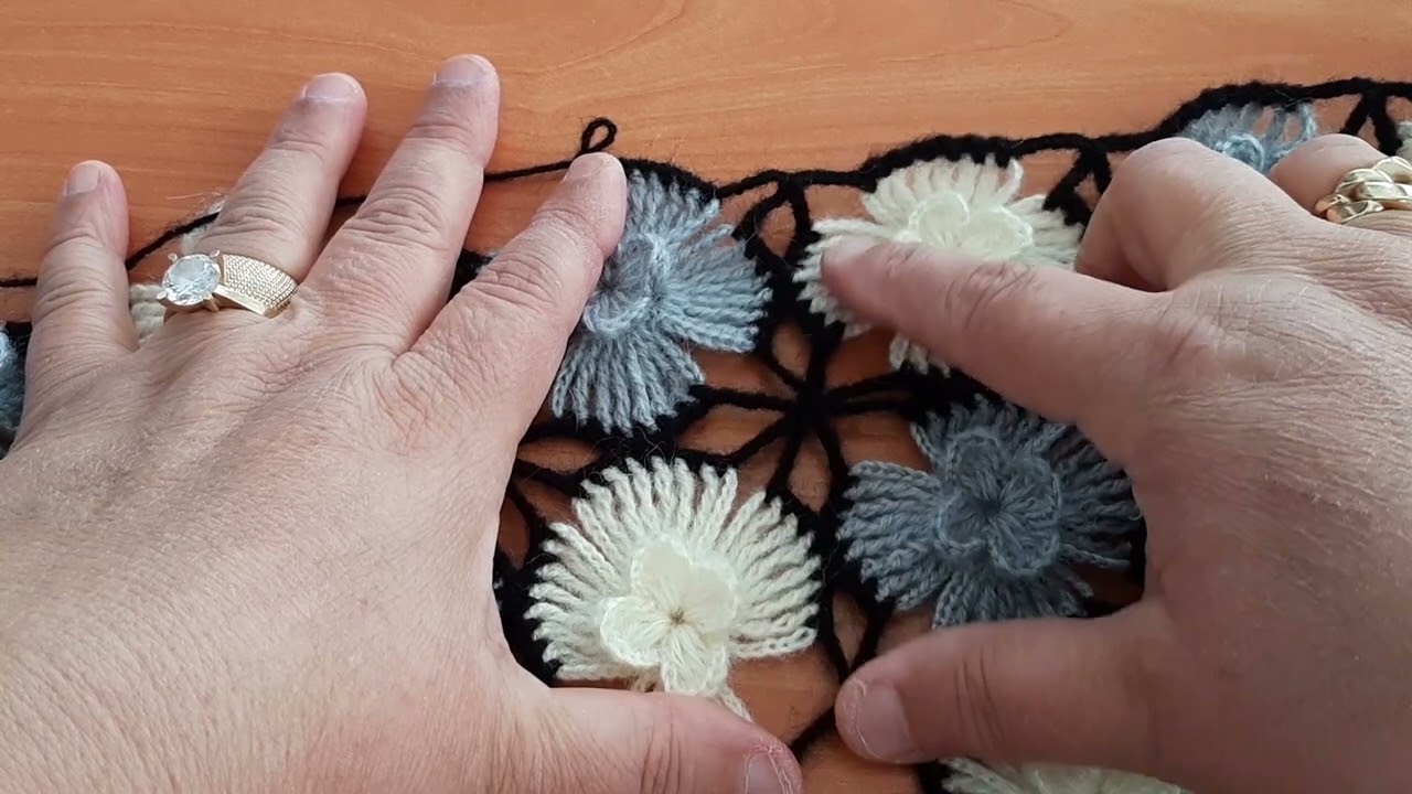 Baştan sona 38-40 bedene uygun motifli yelek yapılışı (2) #viral #vlog #viralvideo #motifliyelek