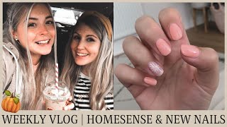 WEEKLY VLOG | Come to HOMESENSE with me, new nails &amp; dog walking!