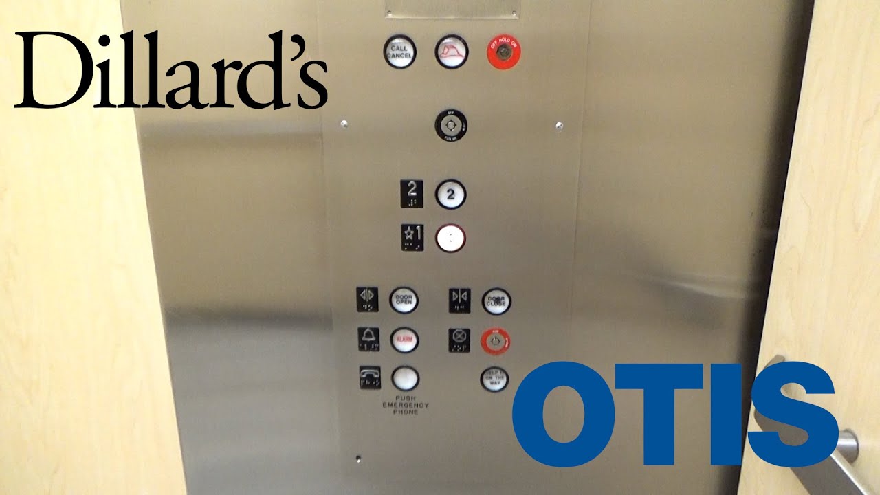 EPIC MOTOR! Otis Hydraulic Elevator Dillard's South; Volusia Mall