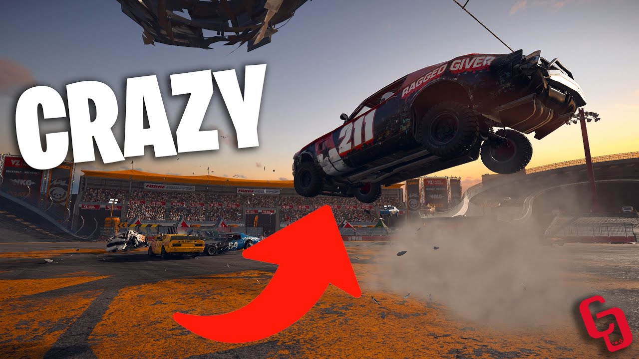 I played Wreckfest again and it got even crazier! - YouTube