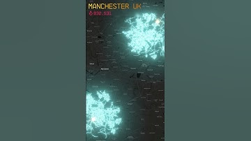 Pathfinding on Real Maps: Explore Manchester UK #map  #manchesterunited  #algorithm  #pathfinding