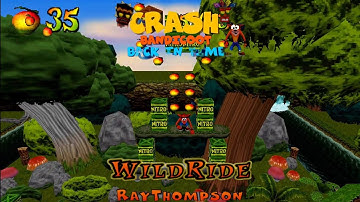 Crash Bandicoot - Back In Time Fan Game: Custom Level: Wild Ride By Ray Thompson