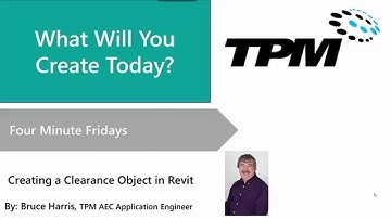 Four Minute Friday: Creating a Clearance Object in Revit MEP Equipment Families