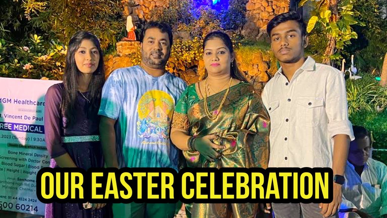எங்க குடும்பத்தின் Easter கொண்டாட்டம் l our Easter Celebration 2023 l mama with babyma