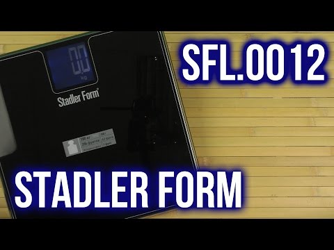 Распаковка STADLER FORM Scale Two SFL.0012 Black