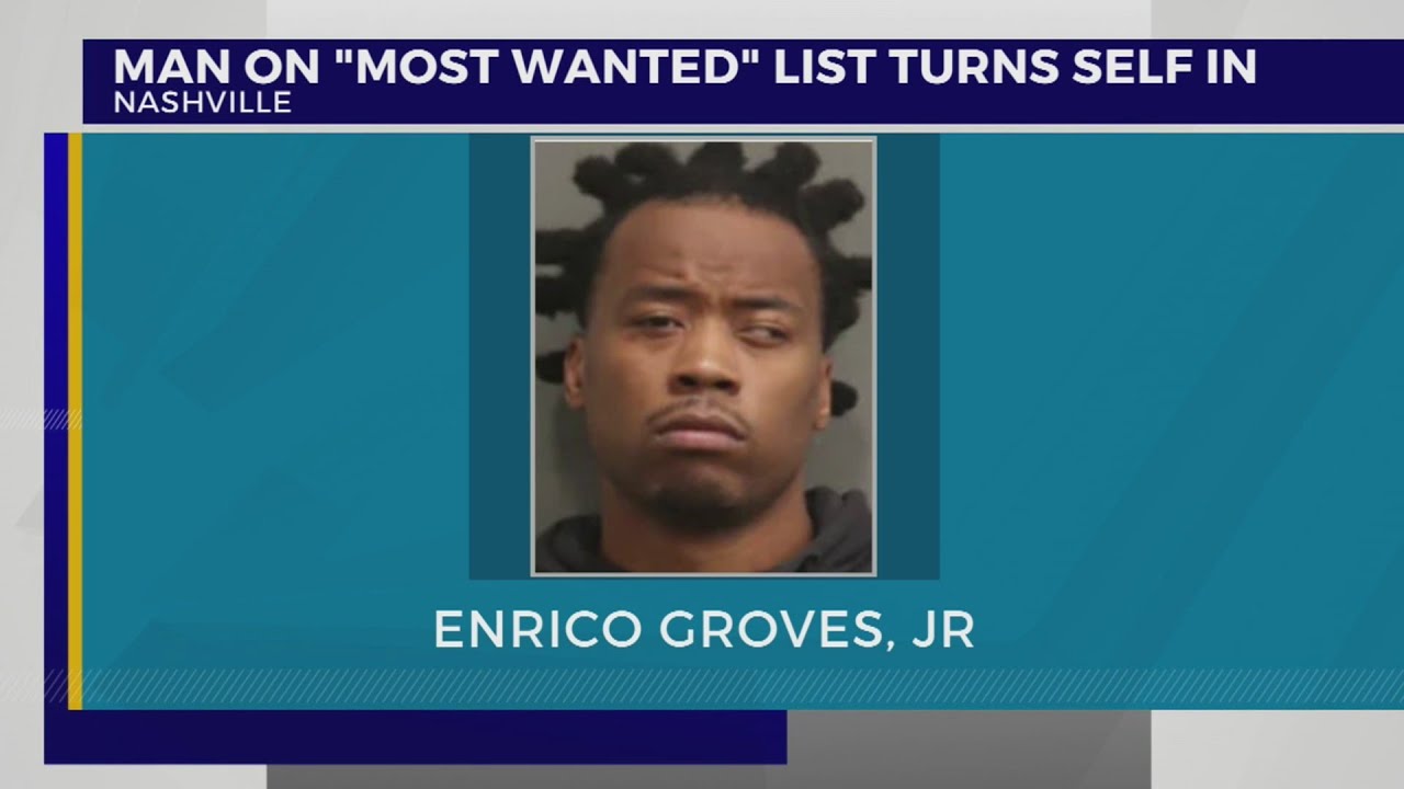 Man with 16 outstanding warrants on Nashville's 'Top 10 Most Wanted' list  turns himself in