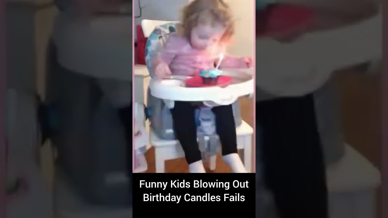 Funny Kids Blowing out Birthday Candles Fails 