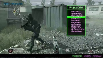 Project orbit Release Cod4 menu