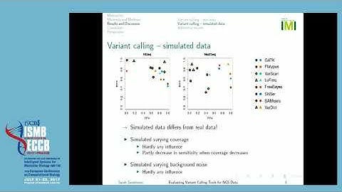 Evaluating Variant Calling Tools for Non-Matched Next... - Sarah Sandmann - VarI - ISMB/ECCB 2017