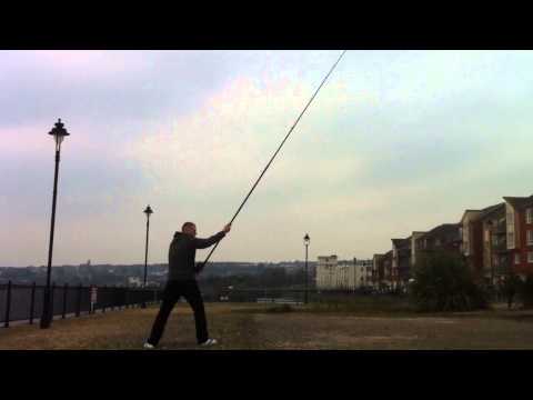 A nice easy no effort pendulum cast