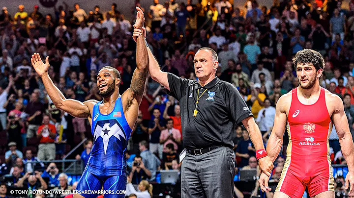 Jordan Burroughs (USA) vs Aniuar Geduev (RUS) 2015...