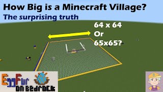 How big is a Minecraft village? The surprising truth!