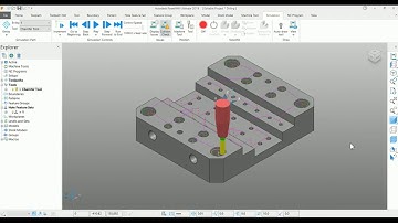 Autodesk PowerMill - Chamfer Milling - Tutorial 49 - Tamil