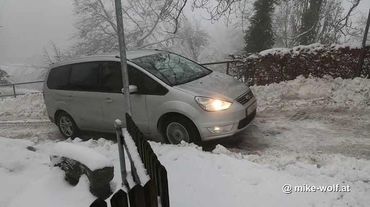 auto am pöstlingberg hängengeblieben