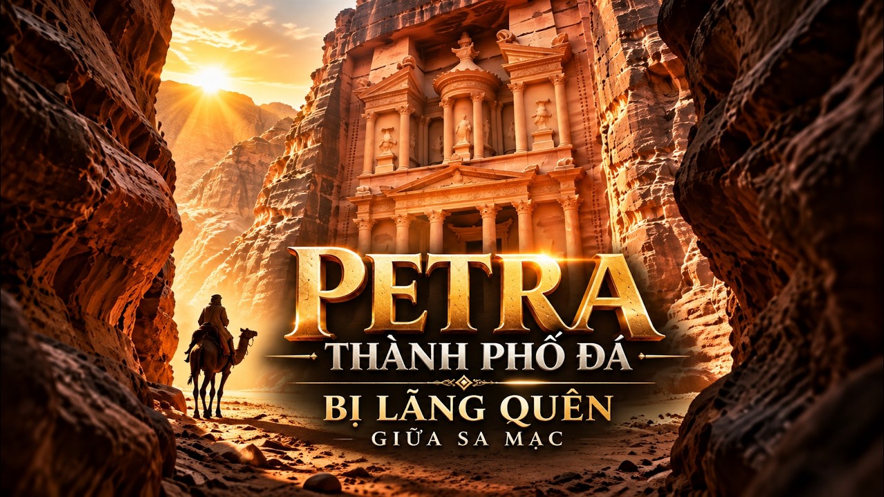 PETRA – THÀNH PHỐ ĐÁ BÍ ẨN BỊ LÃNG QUÊN GIỮA SA MẠC