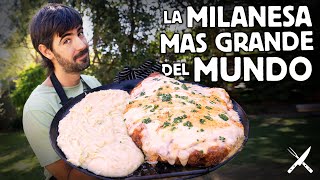 La Milanesa Más Grande del Mundo | Receta de Locos X el Asado