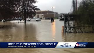 Jim Hill Jrotc Jumps Into Action During Flash Flooding