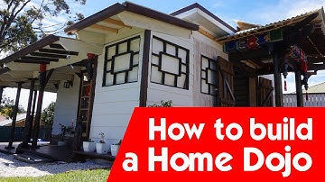 How I built my Home Dojo for living and breathing Martial Arts - Heart of The Orient Full Dojo Tour