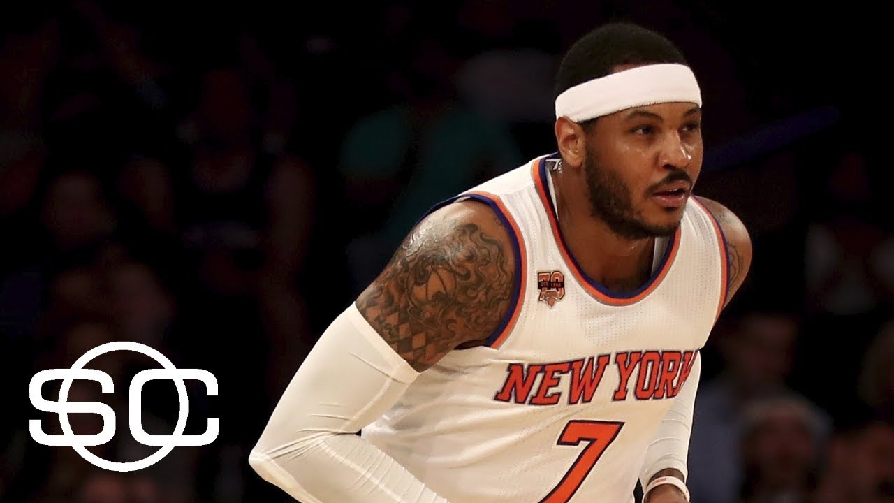 Carmelo Anthony iguala marcas históricas, e Knicks passam apertado pelos  Hawks - ESPN