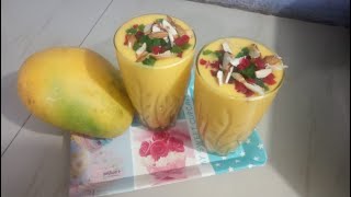 Mango Milkshake Recipe | मैंगो शेक | Mango Milkshake Recipe In Hindi | Mango shake | Mango Smoothie