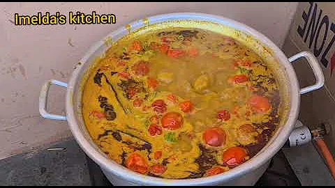 The Best Authentic Ghana Palm nut Soup step by step by Kaakyira