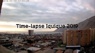 Time-lapse Atardecer Iquique Chile 10-04-2019 (60 fps)