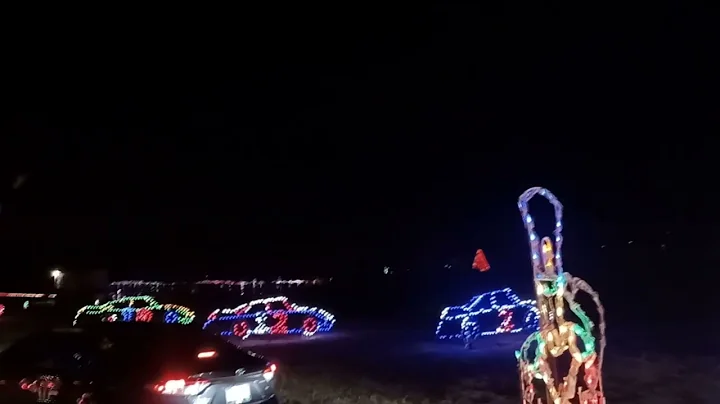 Greenville Pickens Speedway Holiday Lights