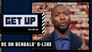 Ryan Clark compares the Bengals' O-Line to a fast food ice cream machine 🍦🤣 | Get Up