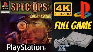 Spec Ops: Covert Assault | PS1 | 4K60ᶠᵖˢ UHD🔴| Longplay Walkthrough Playthrough Full Movie Game screenshot 5