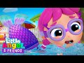Princess Jill&#39;s Mermaid Swimming Song | Little Angel And Friends Kid Songs