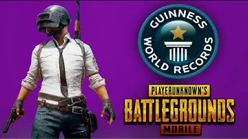 Top 30 Guinness world record in pubg mobile