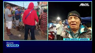 Yurimaguas y Tarapoto: Descenso de temperatura ha sorprendido a la población