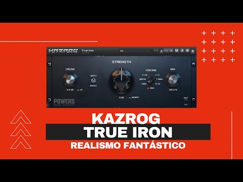 Kazrog True Iron - Som analógico na sua DAW com realismo fantástico