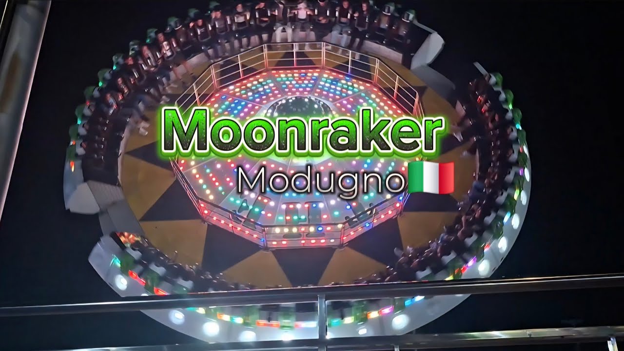 Ufo Giostre 2025 Modugno Lunapark 4K🇮🇹