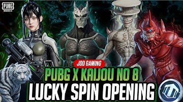 8K UC Gone in Seconds 😱 Kaiju No. 8 Prize Path + Lucky Spin PUBG Mobile