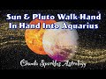 Pluto walks hand in hand with the sun