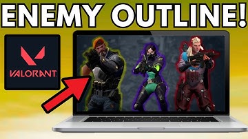 How to change enemy outline colour in Valorant