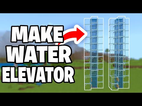 How To Make a Water Elevator In Minecraft Bedrock! - Android, IOS, Xbox, PS5, Switch, Windows, PC