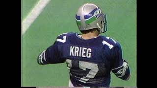 Celebrity Dave Krieg 2nd Try Career Rushing Touchdown 7 1985 vs New England Net Worth