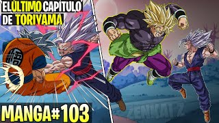 DBS MANGA 103: GOHAN BEAST SUPERA al ULTRA INSTINTO! | BROLY VS GOHAN | El FINAL de la SAGA