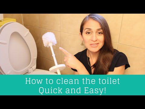 Comment nettoyer les toilettes - rapide et facile! | Clean Casa