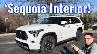 2024 Toyota Sequoia Limited Inside & Out