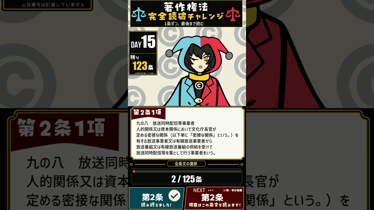 【全部読む】著作権法 第2条1項9号の8