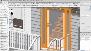 Door and Window Render Settings in Vectorworks