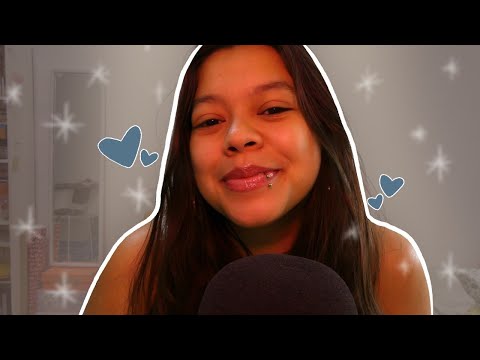 ASMR | Légers bruits de bouche 💋(mouth sounds & hand movements)