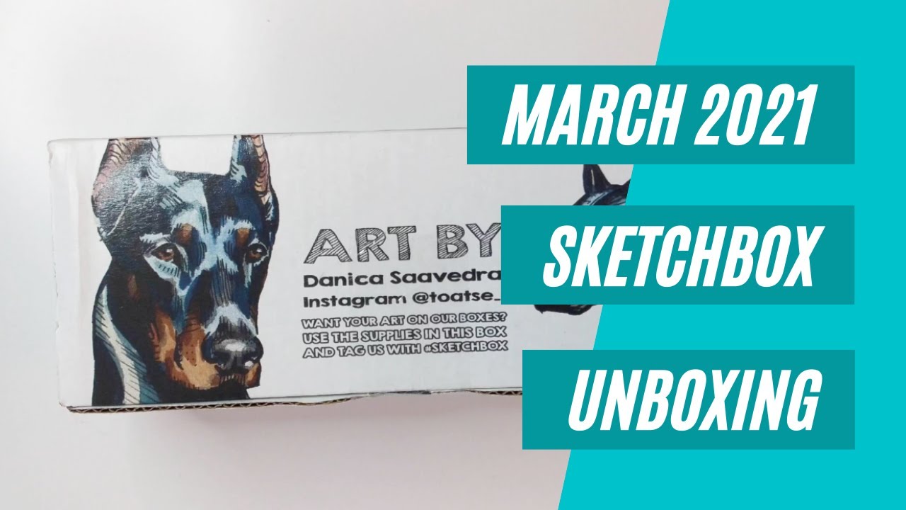 Basic Sketchbox Unboxing and Marker Swatching | March 2021