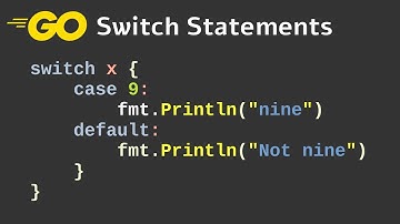 Switch statements in Golang with fallthrough - Go programming language tutorial (7)